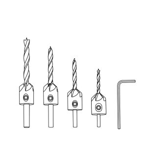 RBST verzinkboren - tekening