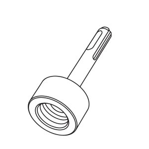 RBST slagadapter - tekening