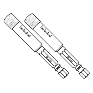 RBST Diamantboor HEX - 12mm tekening