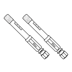 RBST Diamantboor HEX - 8mm tekening