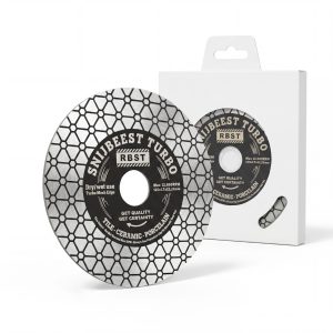RBST Snijbeest Turbo Mesh Schijf - Ultra Dun Diamant Zaagblad voor tegels, porselein en natuursteen - 125mm